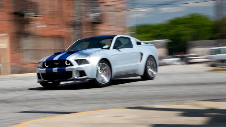 Ford Mustang får hovedrollen i den kommende filmen "Need for Speed" - tilsammen har modellen opptrådt i nesten 3000 filmer og TV-program