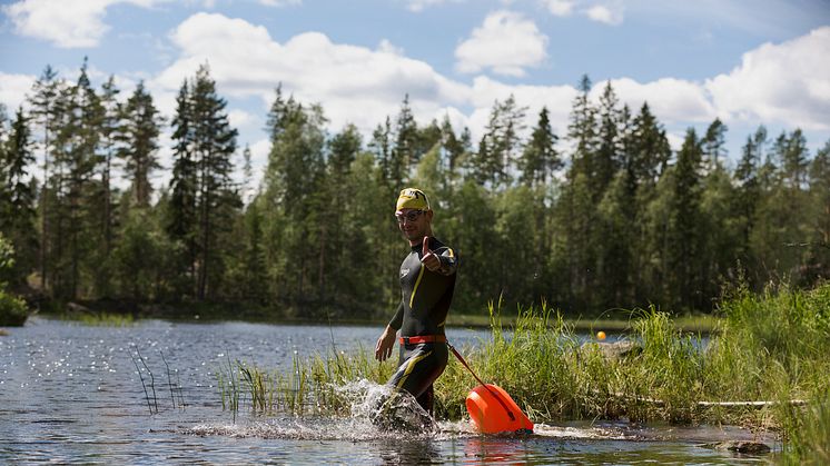 250 simmare kommer att delta i det nya 10-kilometersloppet, Vansbro 10K. Foto: Mickan Palmqvist, Ateljé L-Foto