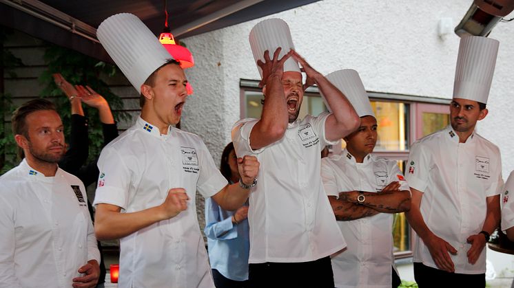 Alexander Sjögren vinnare i Bocuse d’Or Sverige