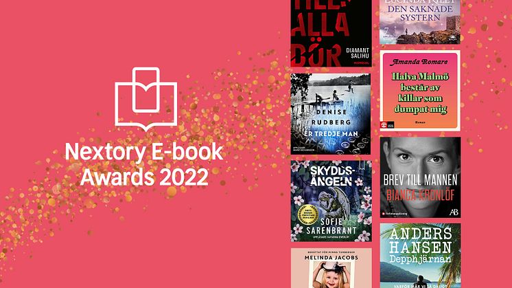 Nextory E-book Awards 2022: Sofie Sarenbrant tar hem segern för bästa vuxenbok
