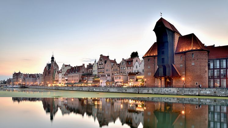 View from central Gdansk. Photo: Getty Images