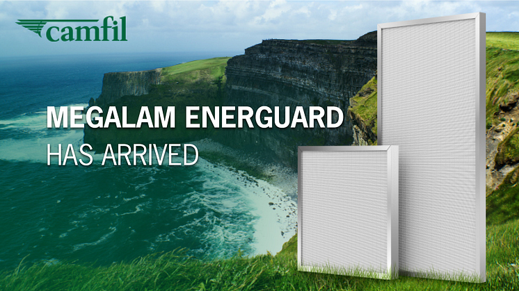 Camfil makes historic breakthrough in HEPA filtration technology for cleanroom industry with Megalam EnerGuard 