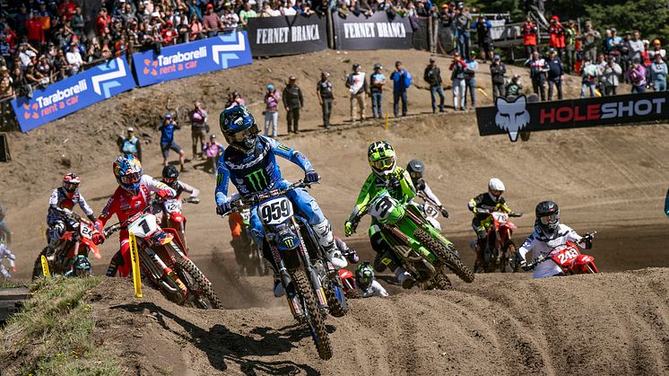  MXGP：開幕戦、4位／6位で総合5位とした#959 マキシム・ルノー（YZ450FM）