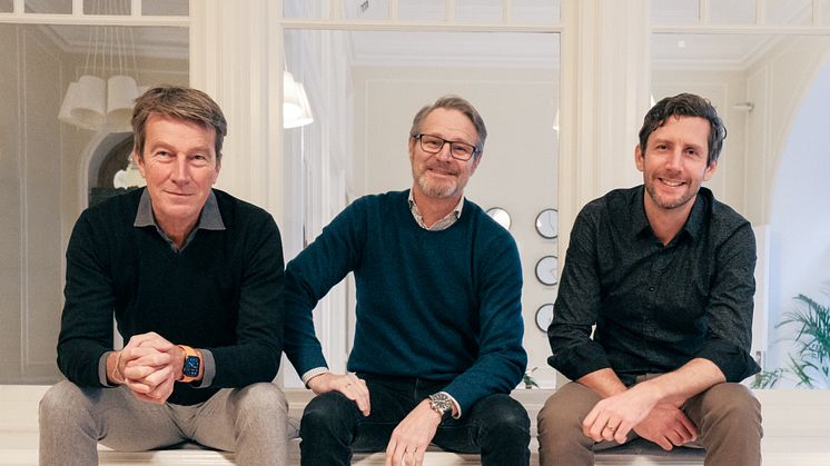 Invoiers grundare: Fredrik Severin, Anders Råge, Fredrik Mistander