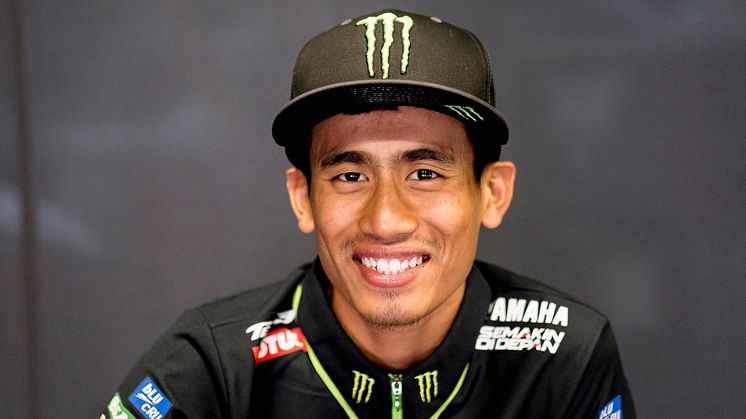 Monster Yamaha Tech3 to compete the 2018 MotoGP season with Hafizh Syahrin