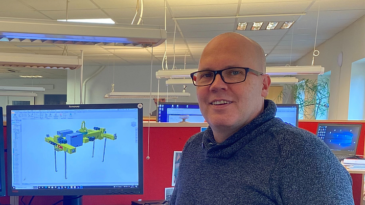 Christian Skoglund är konstruktionsansvarig på Certex Specialprodukter.