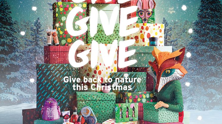 Be Enchanted By Nature - Ge tillbaka till naturen i jul tillsammans med The Body Shop!