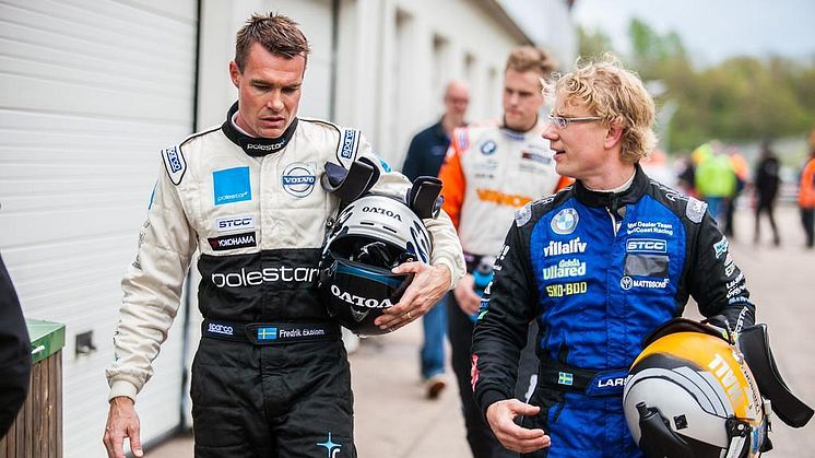 Många segrare i dramatisk STCC-premiär