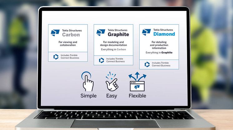 Tekla Structures 2021 introducerar tre nya prenumerationsalternativ