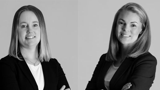 Jenny Ahlman och Marie Engström Rosenkvist, båda Franchisetagare samt Reg. fastighetsmäklare.