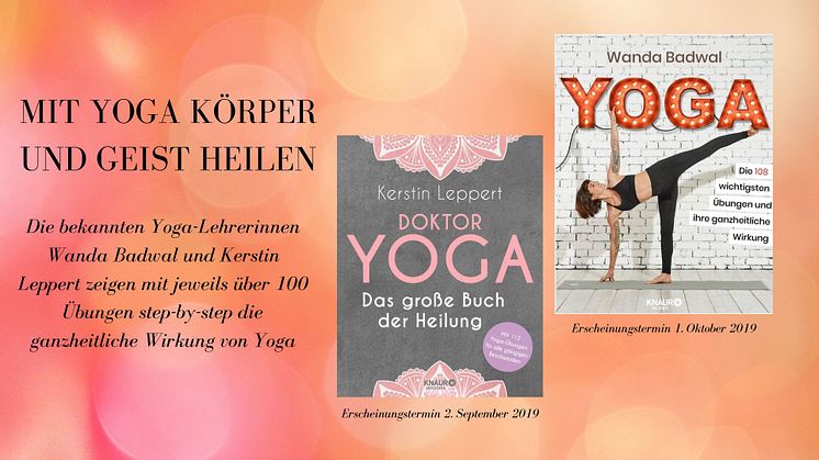 Yoga für Körper und Geist – die neuen Praxisbücher