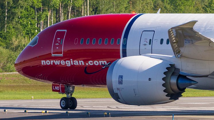 Norwegianin kaukolentokone Boeing 787 Dreamliner