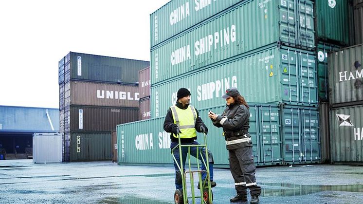 Säkra transporter i Stockholms hamnar 