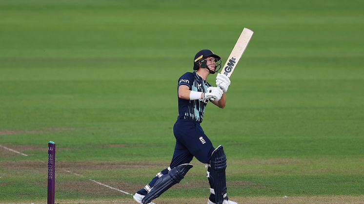 Jacob Bethell in action last summer. Photo: ECB Images