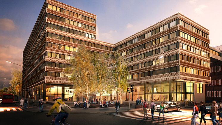 Akademiska Hus bygger ny kontorsbyggnad för folkhälsofrågor