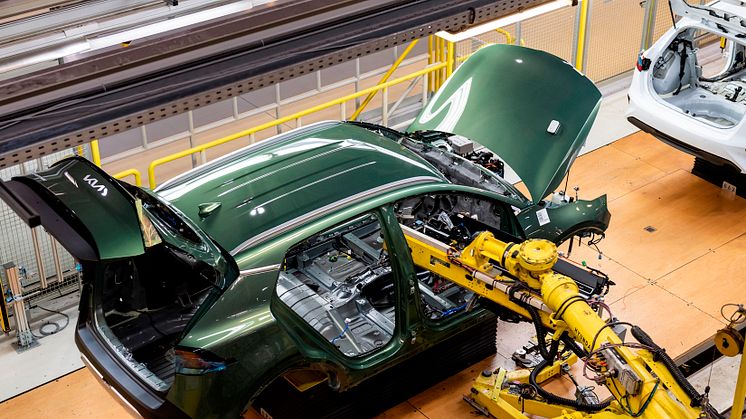 Kias produktionsanlæg i Žilina har været i drift med serieproduktion af både motorer og biler siden december 2006