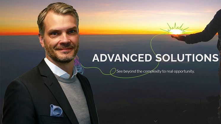 Niko Österberg blir ny Affärsområdesansvarig i Sverige för Advanced Solutions.