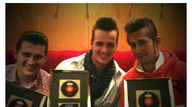 Rockabillyn är tillbaka och The Baseballs gör stor succé #1 albumlistan i Sverige denna vecka 