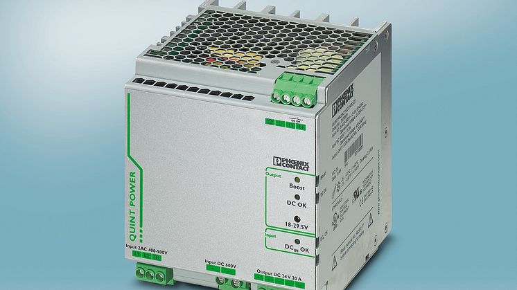 New power supply for frequency inverters