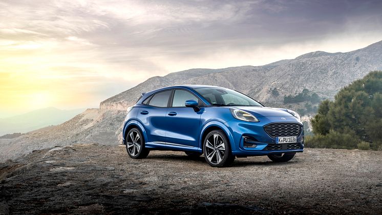 Nå er den nye kompakt-SUVen Ford Puma klar for Norge