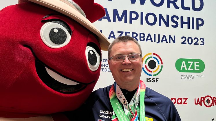 Emil Martinsson med fyra VM-medaljer i Baku