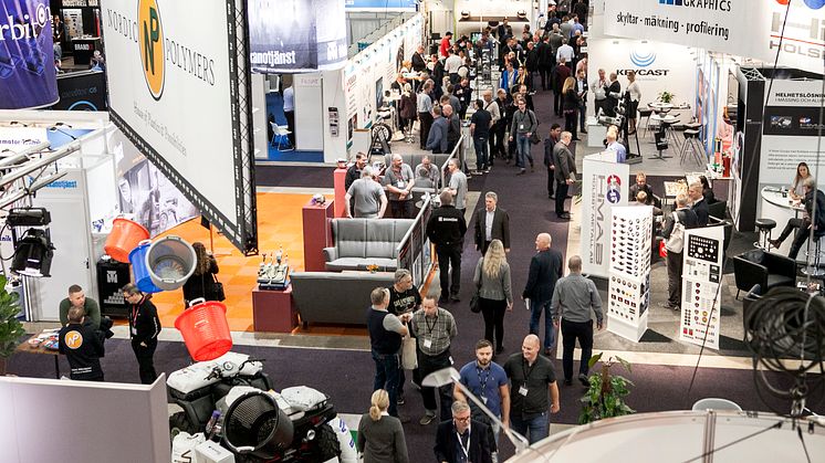 Elmia Subcontractor 2018 exhibition hall