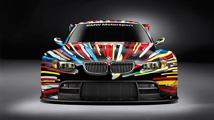 #17 BMW Art Car: BMW M3 GT2 fra 2010 af Jeff Koons