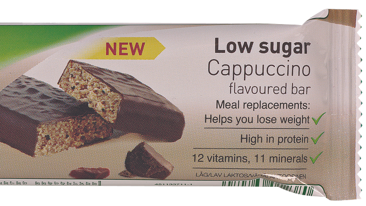 Low sugar bar with Cappuccino 1 pack