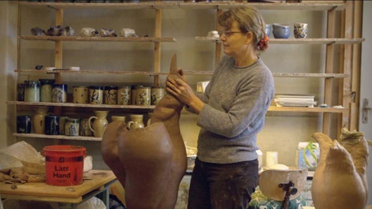 Gunilla Dovsten deltar på internationellt keramiksymposium