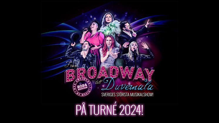 Nya toner och nya röster - Årets musikalkonsert Från Broadway till Duvemåla Presenteras