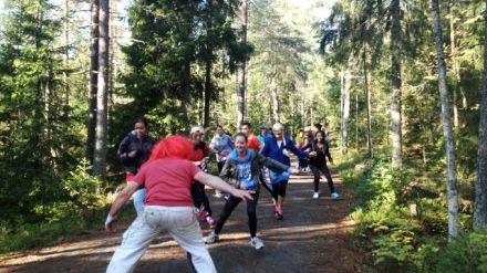 Zombierun med Fridhemsgymnasiet