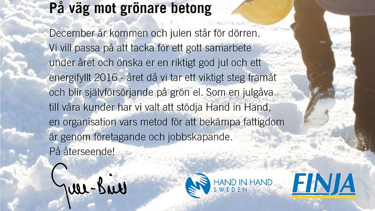 Julhälsning 2015