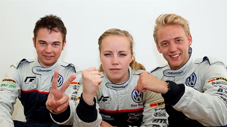 Världsmästare utmanar i Volkswagen Scirocco R-Cup – rally möter racing på Nürburgring