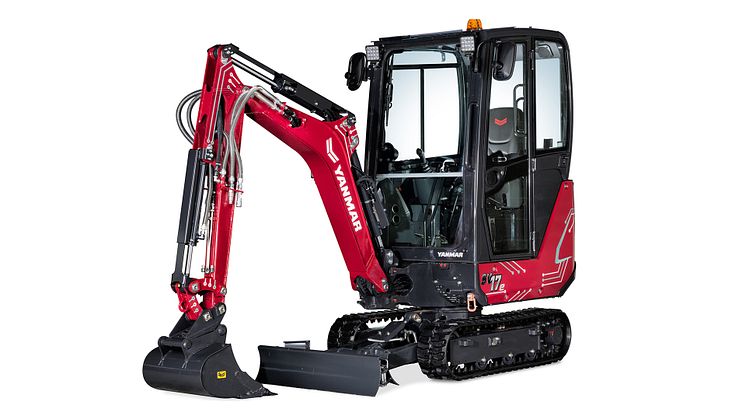 Yanmar's SV17e mini excavator.