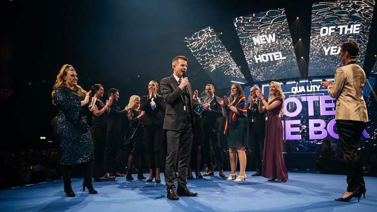 Quality Hotel The Box tar hem priset som New Hotel of the Year 