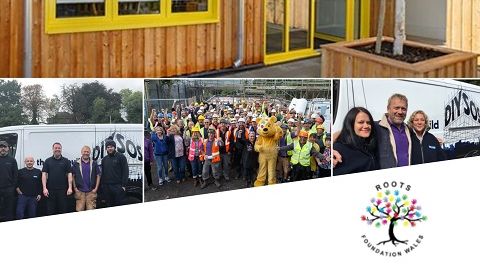 Lindab support DIY SOS: Big Build for Children in Need