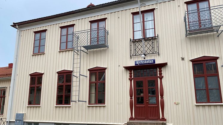 Kyrkskolan i Kungsbacka.