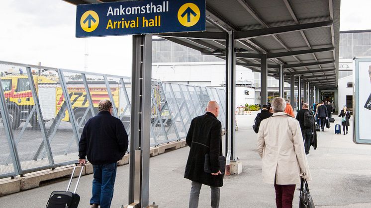 Fler valde att resa från Bromma Stockholm Airport i mars