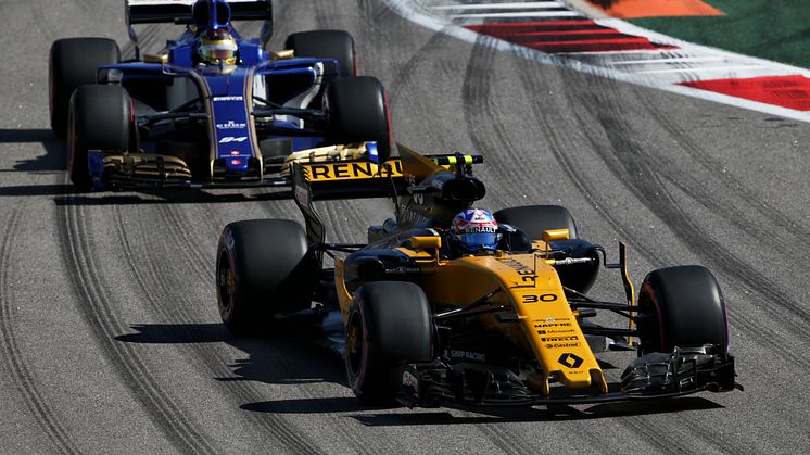 Renault F1 Team i Rysslands Grand Prix 