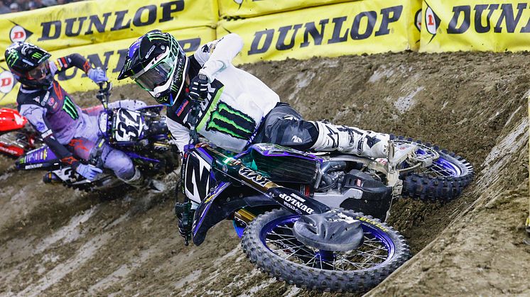 450SX：ヤマハ勢トップの4位を獲得した#2 C・ウエブ（YZ450F）