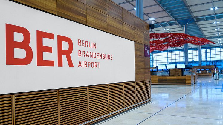 Der neue Flughafen von innen 