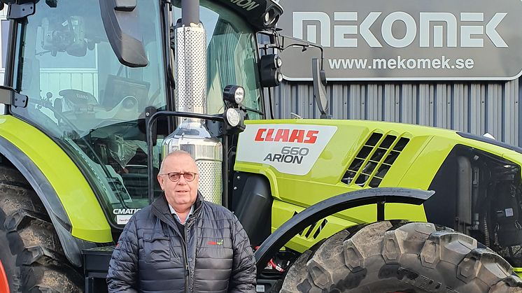 Arne Eriksson är ny säljare hos Swedish Agro Machinery.