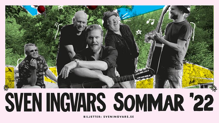 Sommarturné och sommarprat - hektisk sommar för Sven Ingvars 