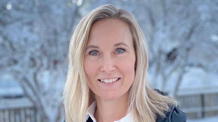 Maria Hag, rektor för nya Realgymnasiet i Borlänge