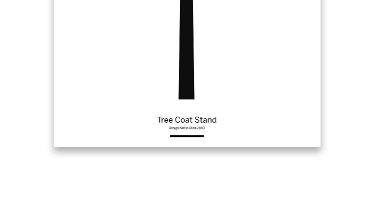 Tree Coat Stand poster