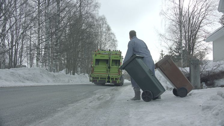 Den där känslan när du precis missar sophämtningen.