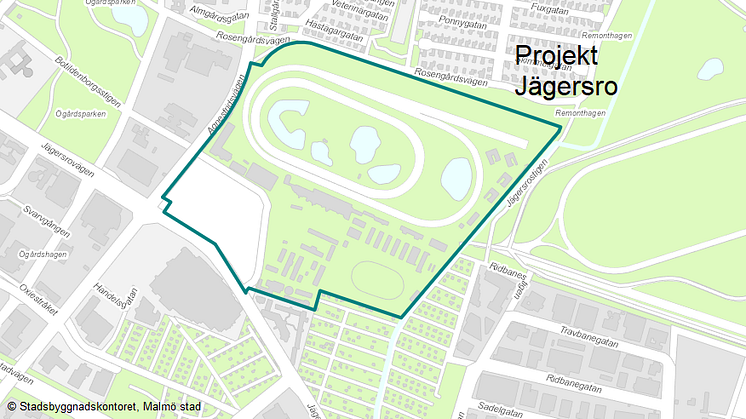 Tre arkitektteam utformar ny stadsdel på Jägersro