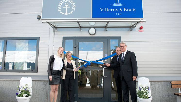 Villeroy & Boch Gustavsberg avaa Ekobackenin - Kehitystä perinteisessä teollisuusyhteisössä