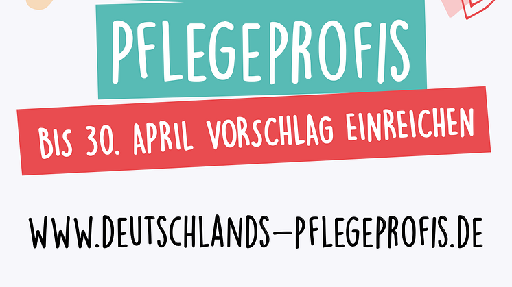 Deutschland beliebteste Pflegeprofis: Nominierungsphase läuft