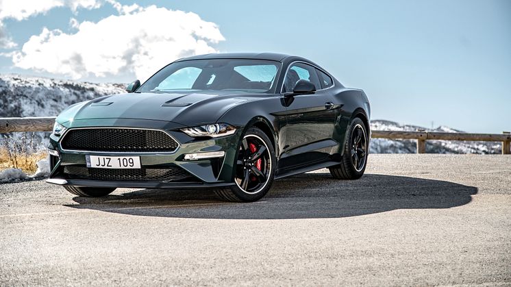 LEKKER: Her er  nye Ford Mustang Bullitt